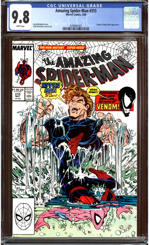The Amazing Spider-Man #315 CGC 9.8