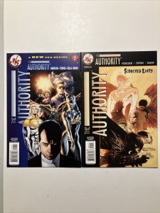 The Authority #1 Vol 2 & The Authority Scorched Earth Lot Ashley Wood Wildstorm