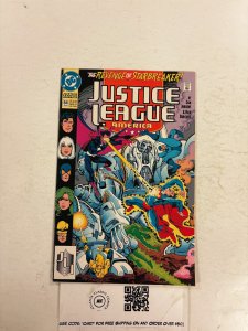 Justice League America #64 NM DC Comic Books Superman Ice Fire Blue Beatle 28 HH