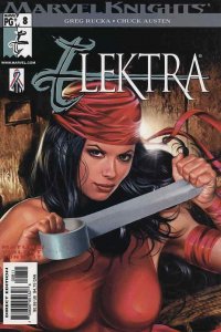 Elektra #8 Volume 2 Marvel Comics April Apr 2002 (VFNM)