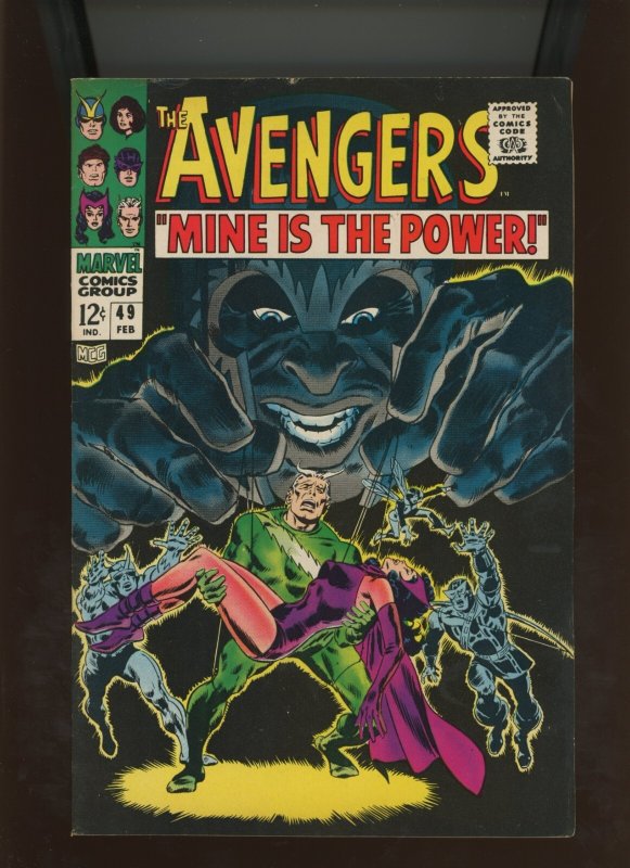 (1968) The Avengers #49: SILVER AGE MARVEL! KEY ISSUE! COMBINED SHIPPING! (7.5)