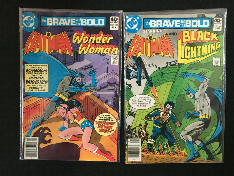 BATMAN BRAVE AND THE BOLD LOT VG-VF