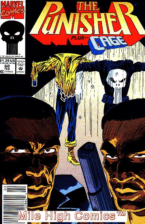PUNISHER  (1987 Series)  (MARVEL) #60 NEWSSTAND Near Mint Comics Book