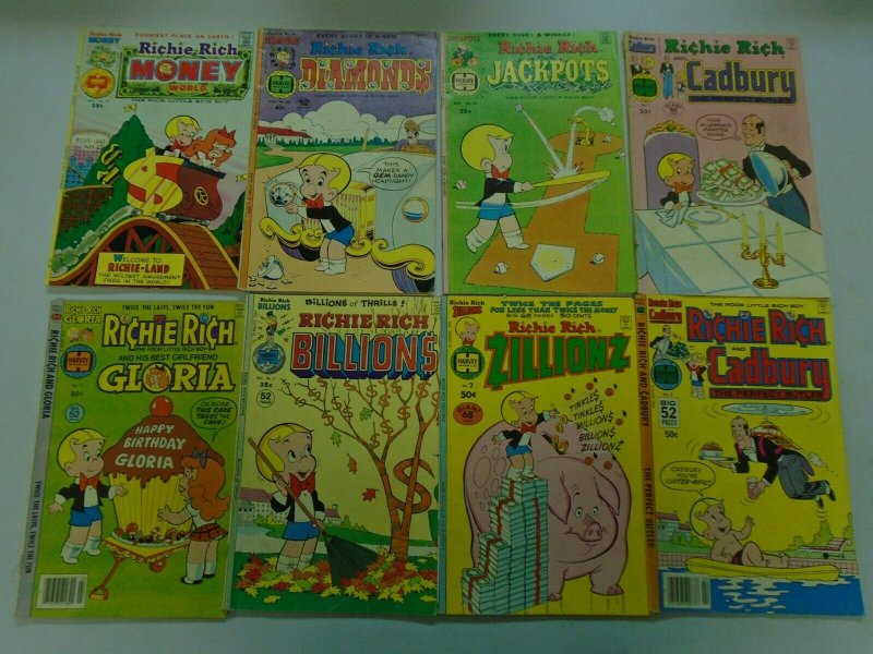 Bronze age Richie Rich lot 29 different 4.0 VG or better (Harvey)