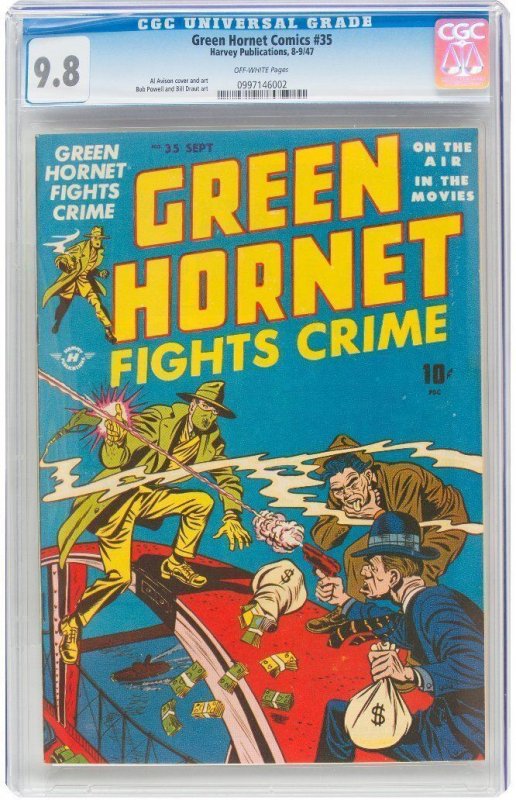 Green Hornet #35 (1947) CGC 9.8 NM/MT