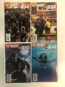 Raise The Dead (2007) Starter Consequential Set # 1-4 (VF/NM) Dynamite