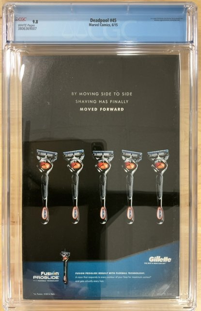 Deadpool #45 (2015) CGC 9.8