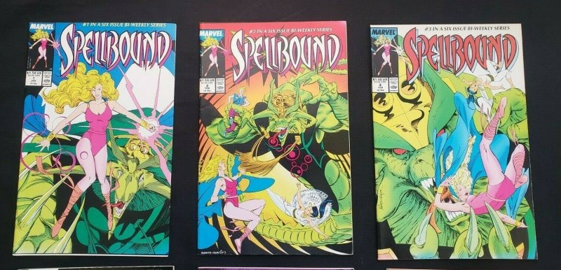 SPELLBOUND 6PC (VF/NM) ISSUES #1-6, UNCIRCULATED, POWER!, NIGHTMARE 1988
