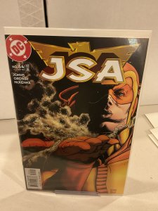 JSA #64  2004  9.0 (our highest grade)  Geoff Johns!