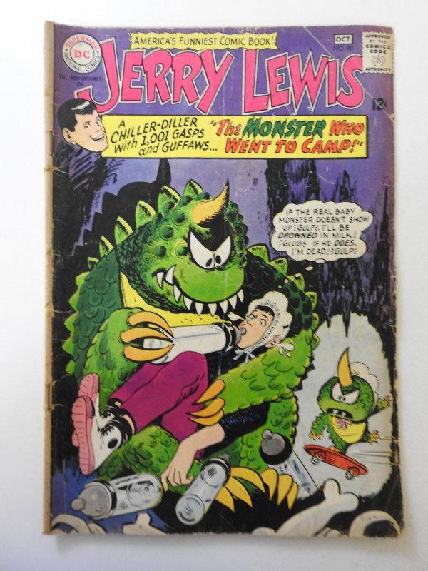 Adventures of Jerry Lewis #90 (1965) VG- Cond! Centerfold detached bottom staple