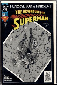 Adventures of Superman #498 (1993) Superman