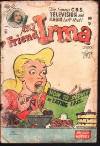 My Friend Irma #34 1953-Atlas-Dan De Carlo art & diet theme cover-Stan Lee-CB...