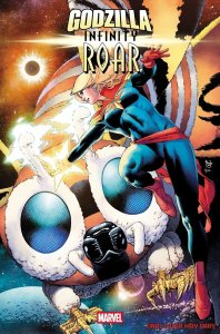 Godzilla Infinity Roar #1 Paulo Siqueira Cosmic Variant Cover Near Mint