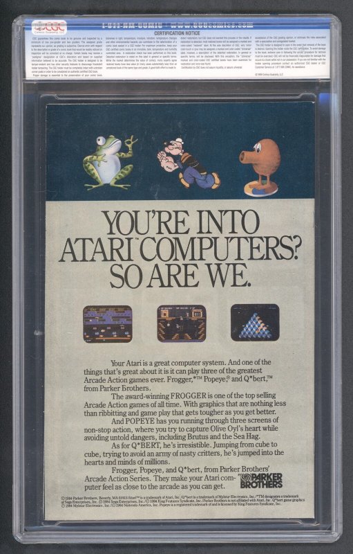 Marvel Super Heroes Secret Wars #3 (7/84) Graded CGC 9.6