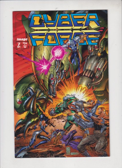 CYBER FORCE V2 #7 1994 IMAGE   /   DIRECT SALES