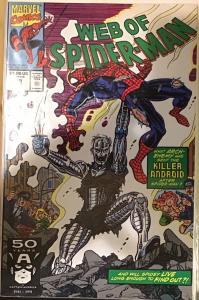 WEB OF SPIDER-MAN #60,69,79,83,91,92,93,115 NM 8 BOOK LOT 