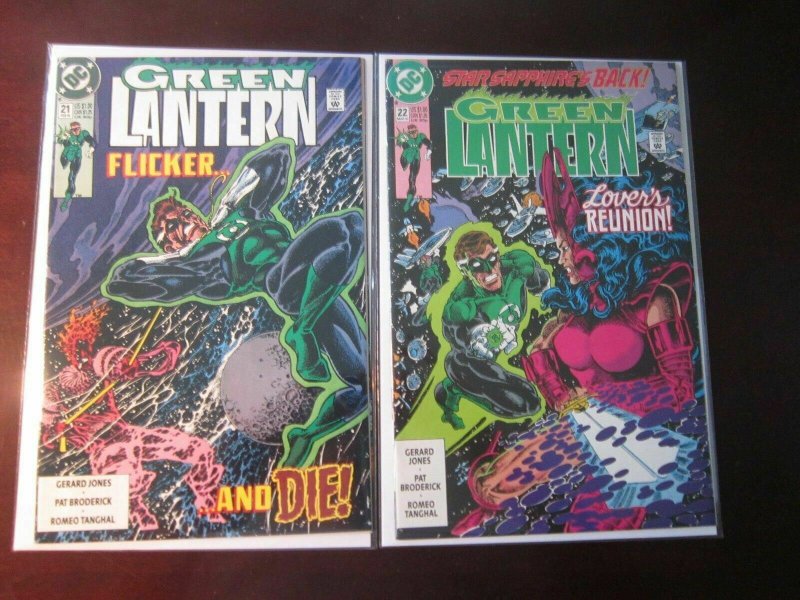 17 Different Green Lantern (2nd series) from:#1-46 (1990)