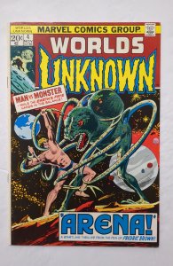 Worlds Unknown #4 (1973) VF- 7.5