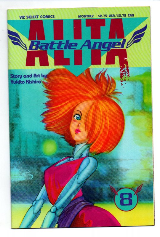 Battle Angel Alita vol.1 1 2 3 4 5 6 7 8 & 9 Complete Set 