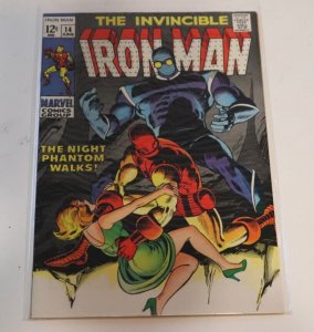 Iron Man #14 1st Night Phantom Travis Hoyt