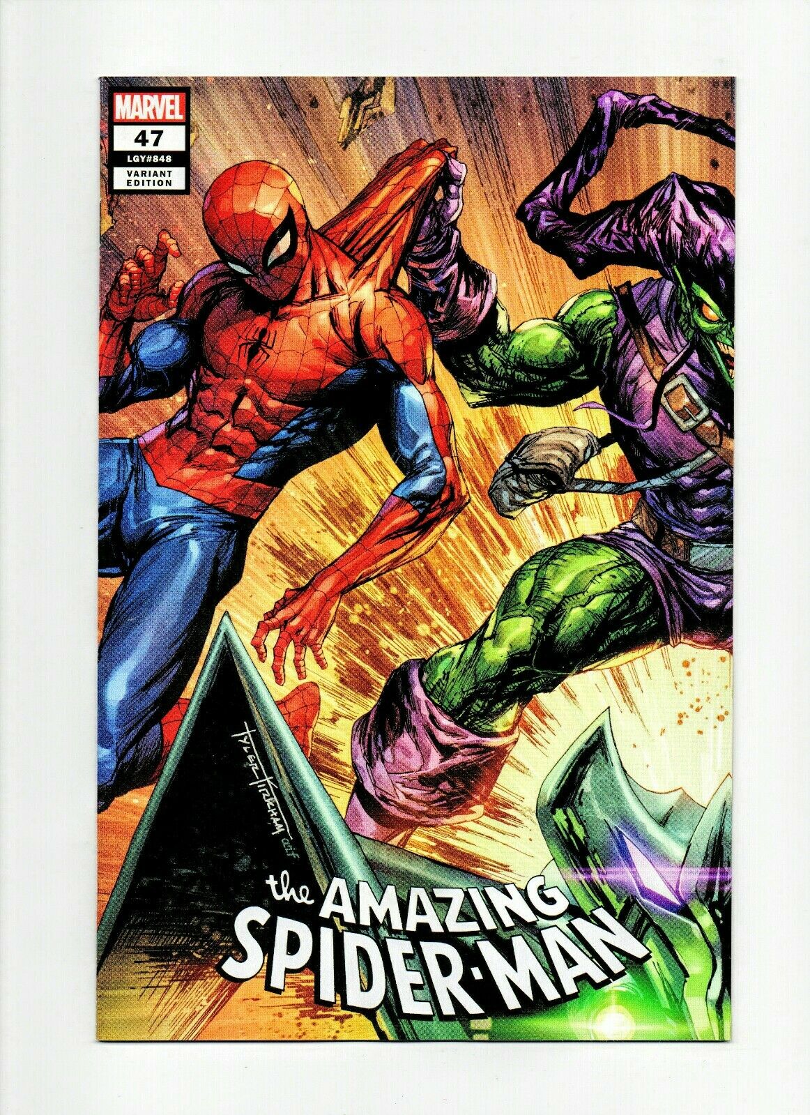 Amazing Spiderman 47 Tyler Kirkham Connecting 4pk SET (Green Goblin