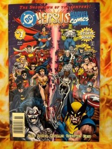 DC Versus Marvel/Marvel Versus DC #1 Newsstand Edition (1996)