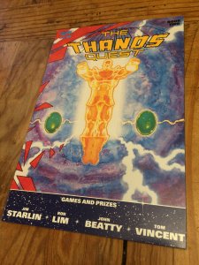 Thanos Quest 1 & 2   Complete Series Set Lot   Starlin   52 Pages Each