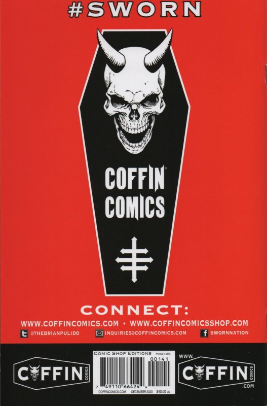 Hellwitch: The Forsaken Nathan Szerdy Topless Risque Edition !!! (2020)  NM