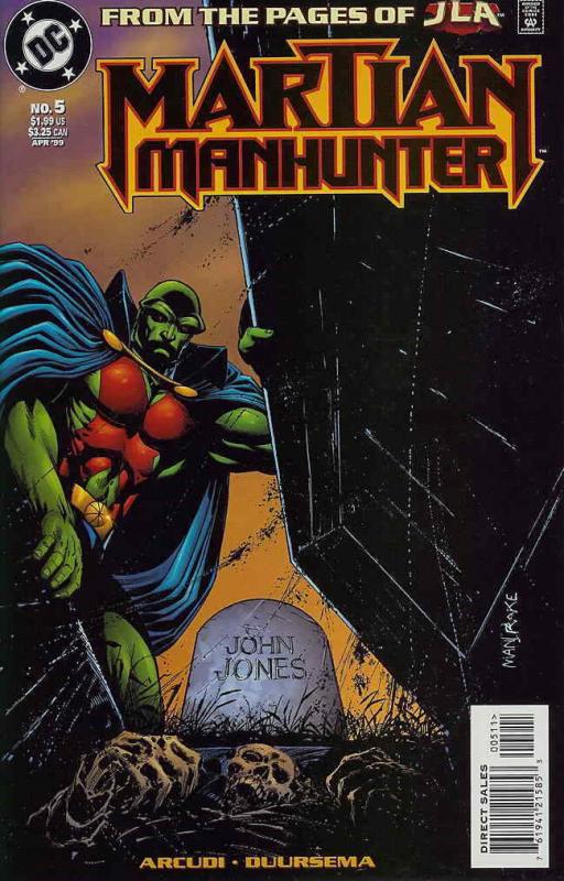 Martian Manhunter #5 VF/NM; DC | save on shipping - details inside