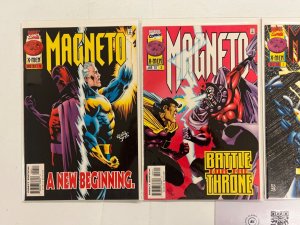 4 Magneto Marvel Comic Books # 1 2 3 4 Spiderman Defenders Avengers 36 RC22