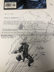 Iron Man (2000) # 25 Variant Marvel Comics * Kurt Busiek * Signed Rob Hunter