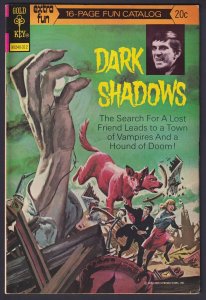 Dark Shadows #23 1973 Gold Key 6.0 Fine comic