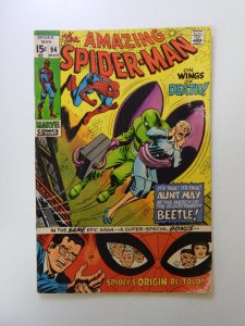 The Amazing Spider-Man #94 (1971) VG/FN condition moisture damage