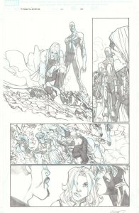 Avengers: The Initiative #22 p.20 - Night Thrasher 2008 art by Humberto Ramos