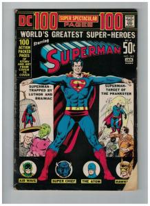 SUPERMAN 245 100 PAGE GIANT VG  Jan. 1972