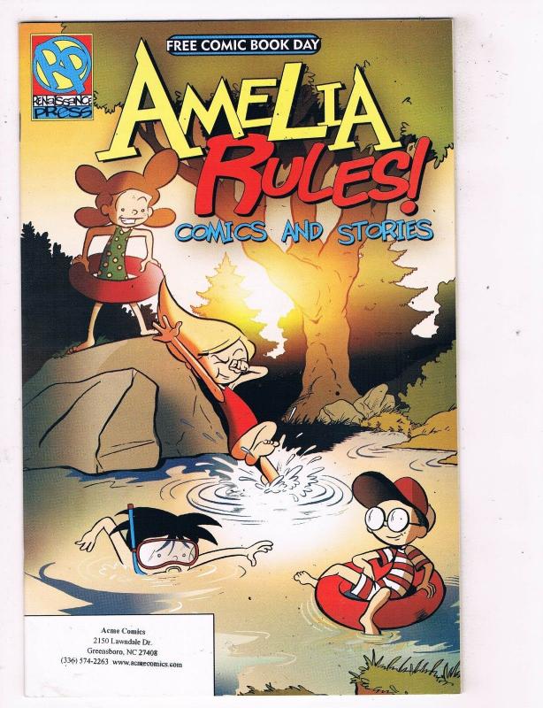 Amelia Rules #1 VF/NM Renaissance Press Free Comic Book Day Comic Book DE48