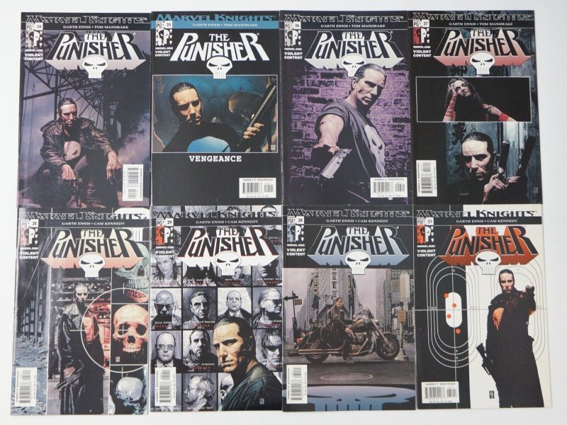 Punisher Vol. 6 #1-37 VF/NM complete series + variant - Garth Ennis Steve Dillon 