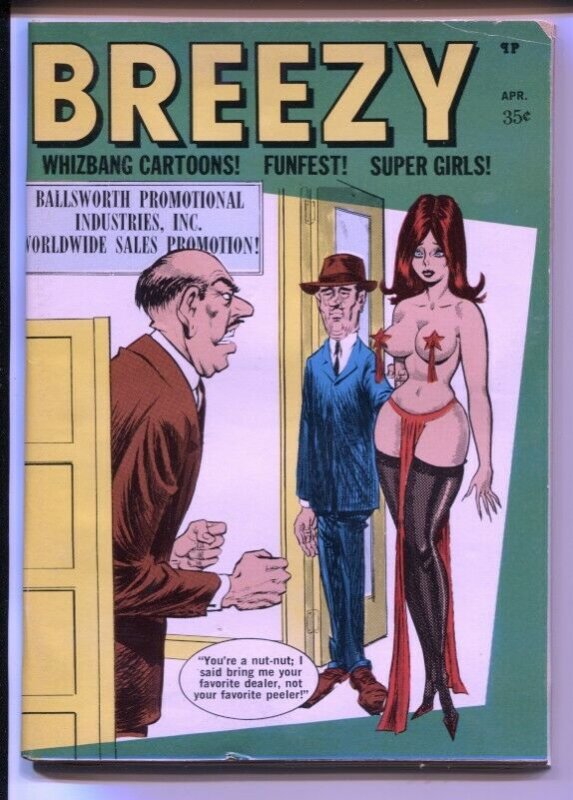 Breezy  4/1970-Timely-Bill Ward-cheesecake pix-FN