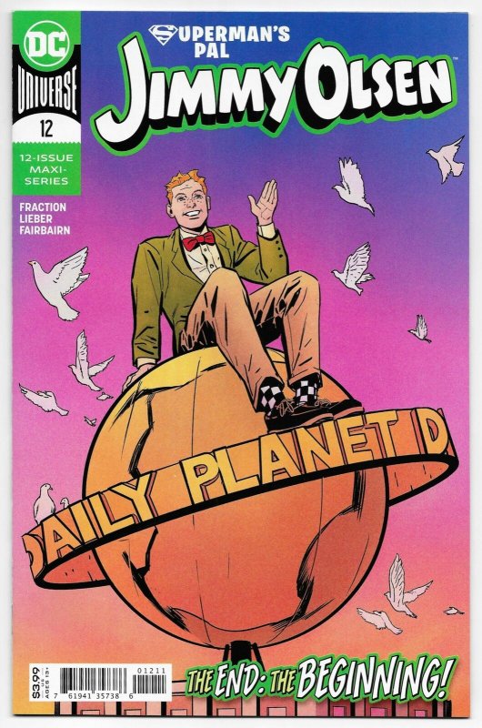 Superman's Pal Jimmy Olsen #12 Main Cvr (DC, 2020) NM