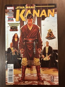 Star Wars Kanan #8 VF+ Mark Brooks Cvr, Low Print Run (Marvel 2016)