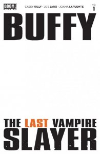 Buffy the Last Vampire Slayer #1 2021 Blank Cover C Boom! Studios BL01