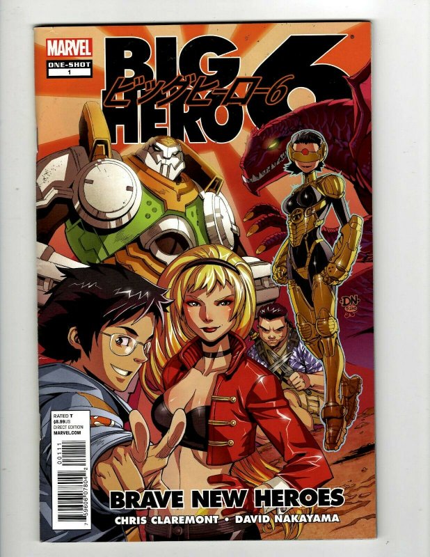 10 Comics Big Hero 6 1 Deadpool 10 Ultimates 13 Supreme Power 9 +MORE GB2