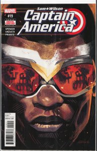 Captain America: Sam Wilson #19 (2017) Captain America [Key Issue]