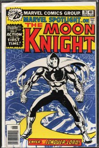 Marvel Spotlight #28 (1976) GD/VG Condition pieces missing from back cover