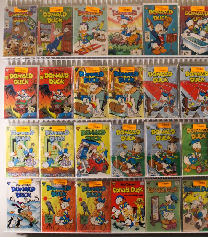 Lot of 40 Donald Duck Comics from Gladstone Publishing