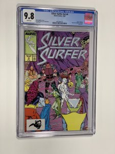 Silver Surfer 4 cgc 9.8 wp marvel 1987