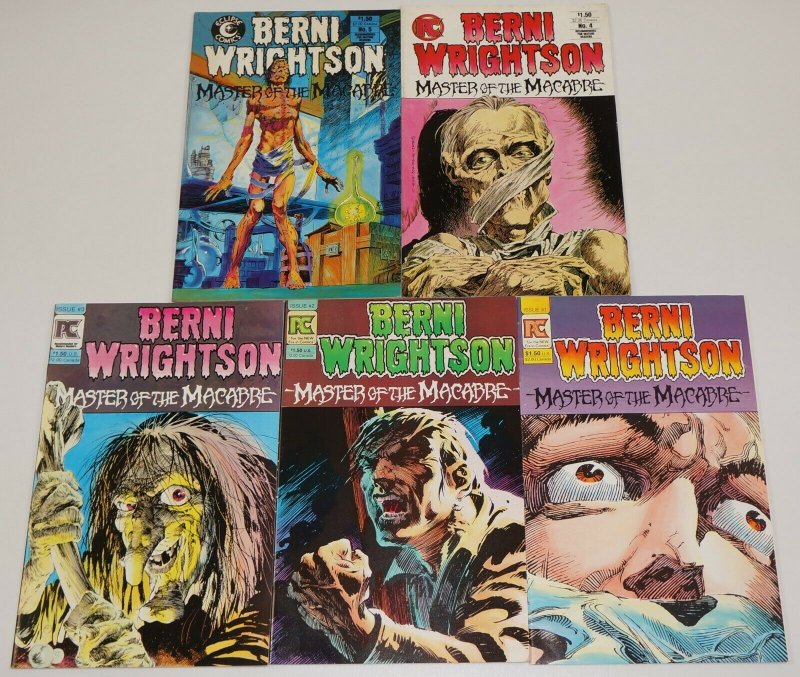 Bernie Wrightson: Master of the Macabre #1-5 VF/NM complete series horror 2 3 4