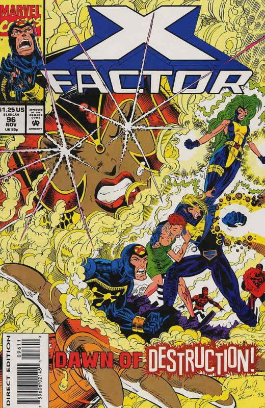 X-Factor #96 VF/NM; Marvel | save on shipping - details inside