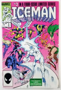 ? Iceman Limited Mini-series 1984 Compete Run 1,2,3,4 - NM - Marvel Comic