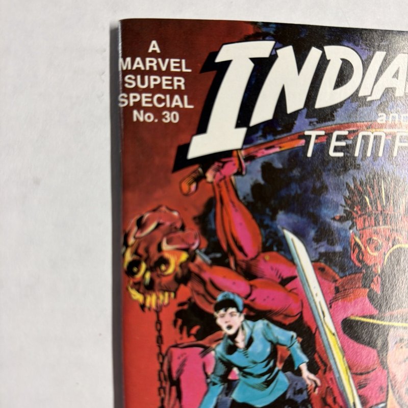 Marvel Super Special #30 Indiana Jones And The Temple Of Doom ￼NM-